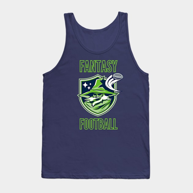 Fantasy Football (Seattle) Tank Top by Pine Tree Tees